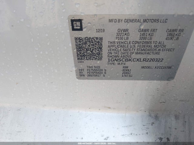 Chevrolet Tahoe 2wd Lt