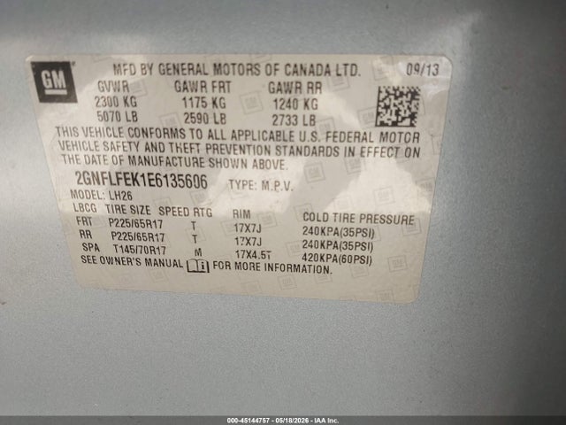 Chevrolet Equinox 1lt