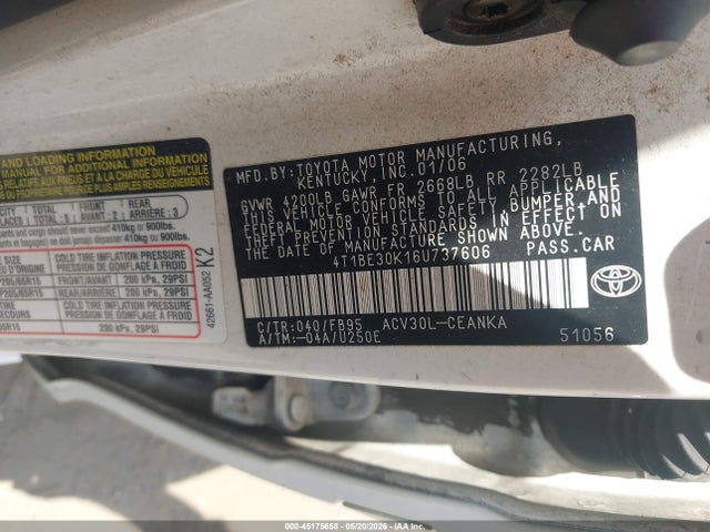 Toyota Camry Le