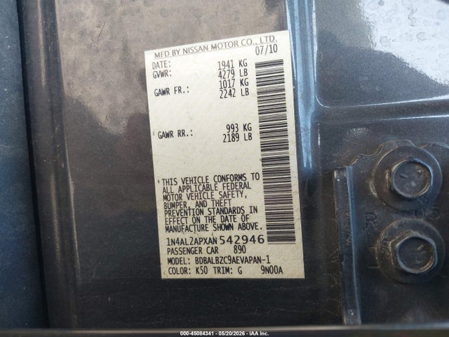 Nissan Altima 2.5 S