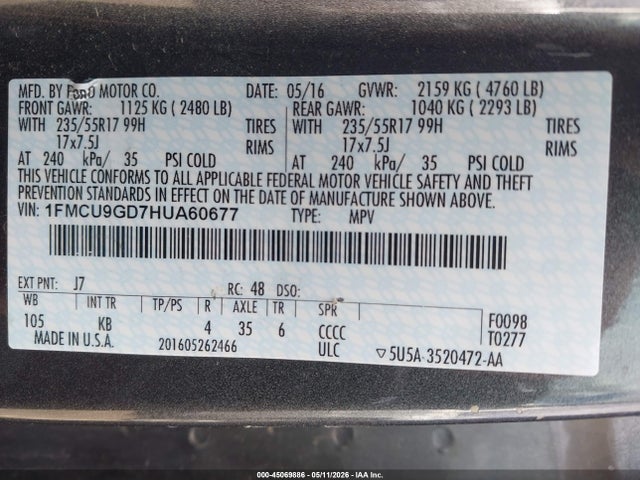 Ford Escape Se