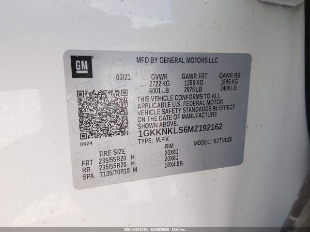 GMC Acadia Fwd Sle