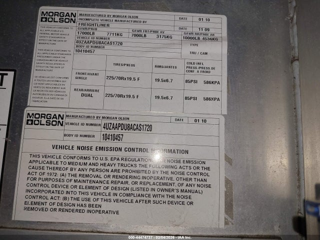 Freightliner Chassis M Line Walk-in Van