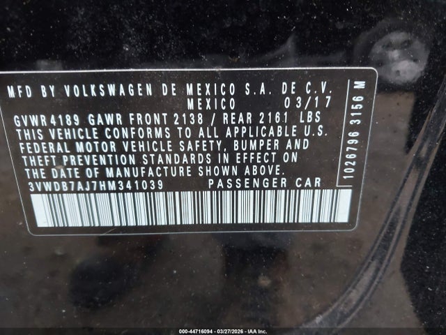 Volkswagen Jetta 1.4t Se