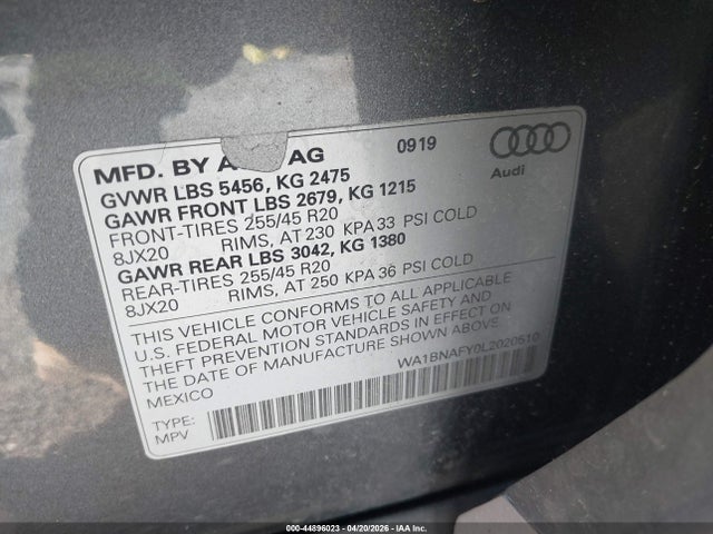 Audi Q5 Premium Plus 45 Tfsi Quattro S Tronic