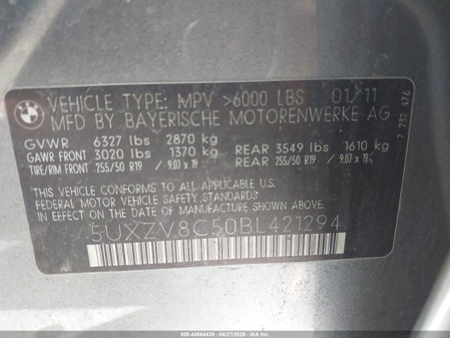 BMW X Series Xdrive50i