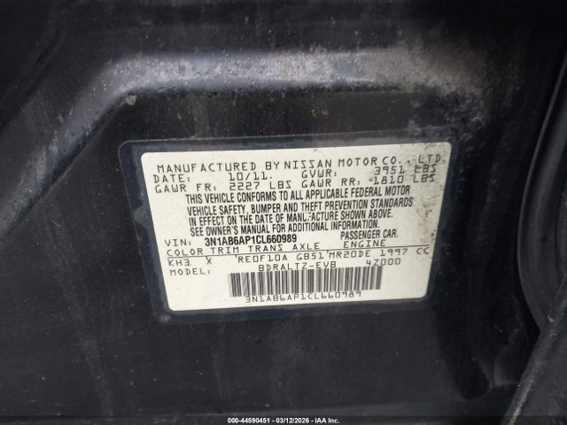 Nissan Sentra 2.0 S