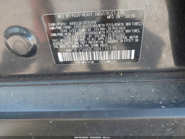 Subaru Forester 2.5x