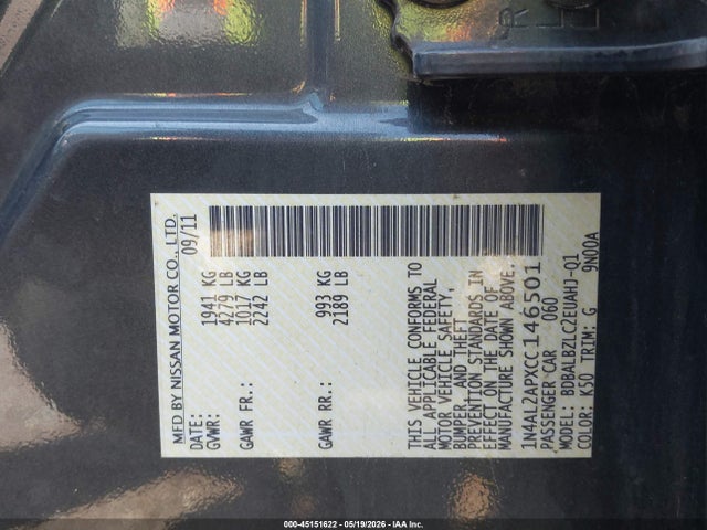 Nissan Altima 2.5 S