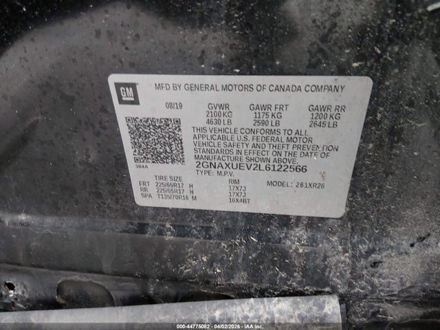 Chevrolet Equinox Awd Lt 1.5l Turbo