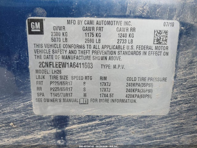 Chevrolet Equinox Lt