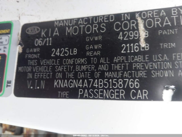 Kia Optima Ex
