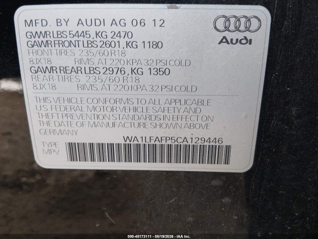 Audi Q5 2.0t Premium