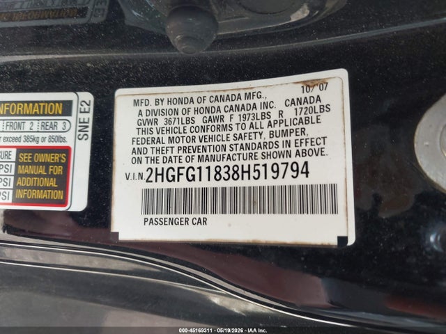 Honda Civic Ex