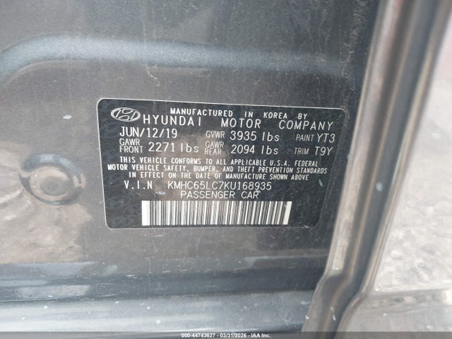 Hyundai Ioniq Blue
