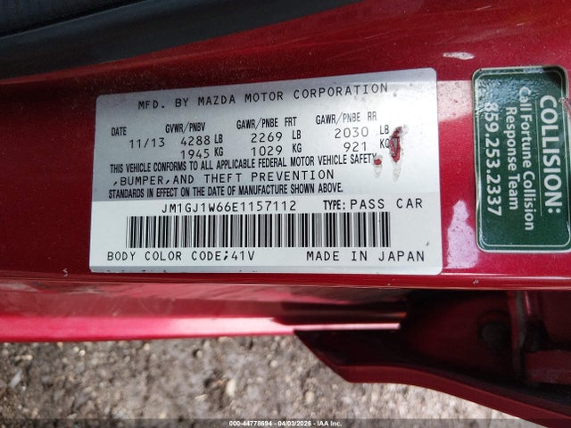 Mazda Mazda6 I Grand Touring