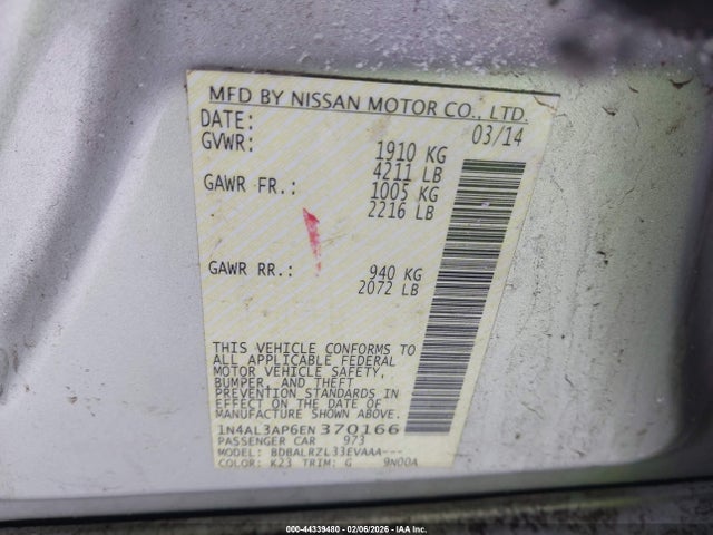 Nissan Altima 2.5 S