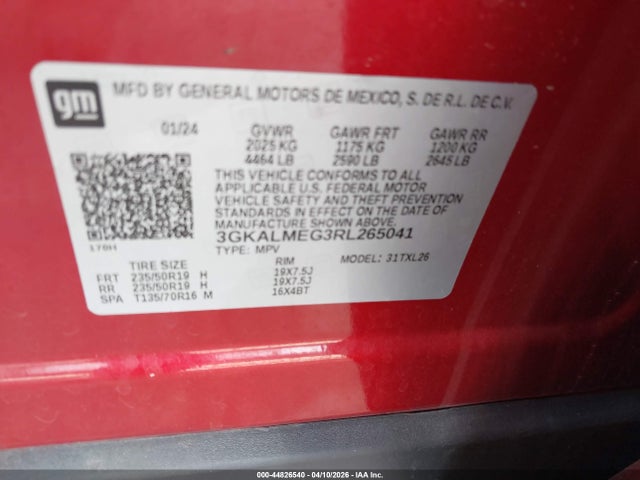 GMC Terrain Fwd Sle