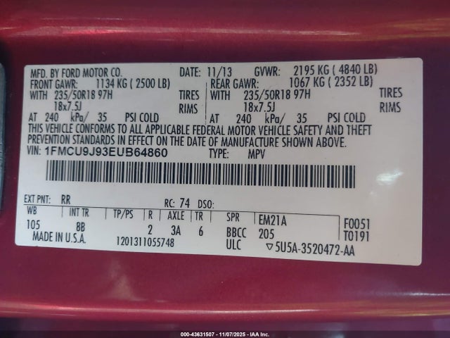 Ford Escape Titanium