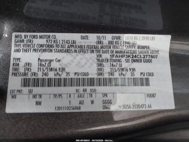 Ford Focus Se