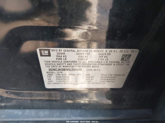 Chevrolet Trax Ls