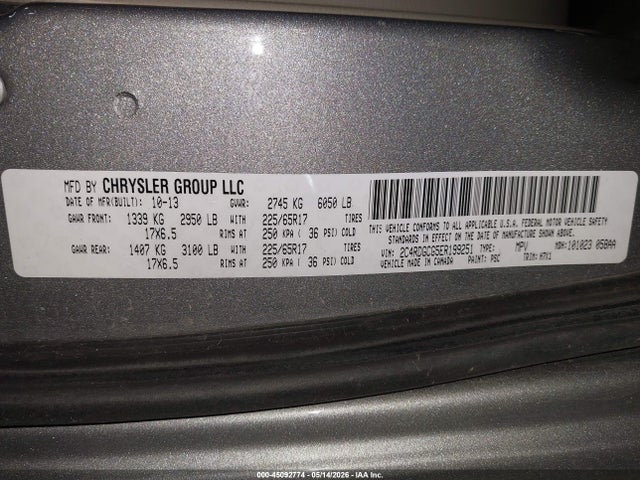 Dodge Grand Caravan Sxt