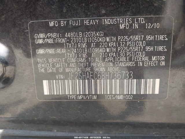 Subaru Forester 2.5x Limited