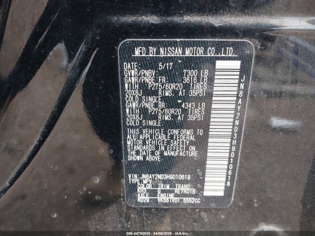 Nissan Armada Platinum