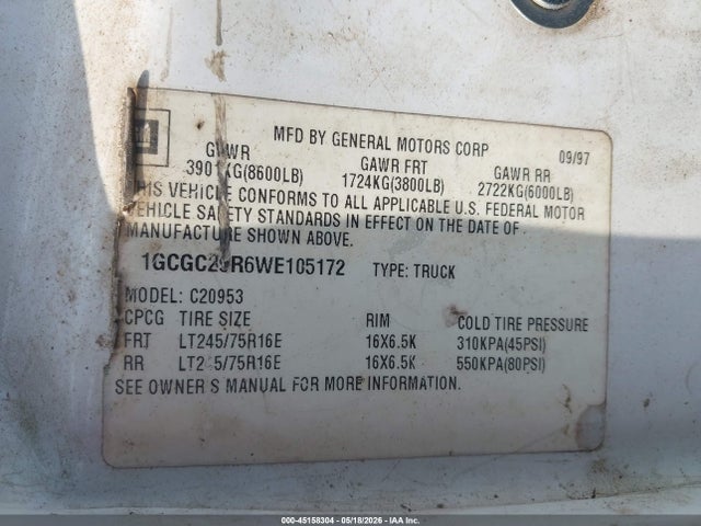 Chevrolet C2500 Fleetside