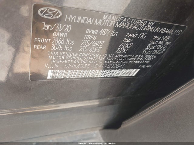 Hyundai SANTA FE Sel