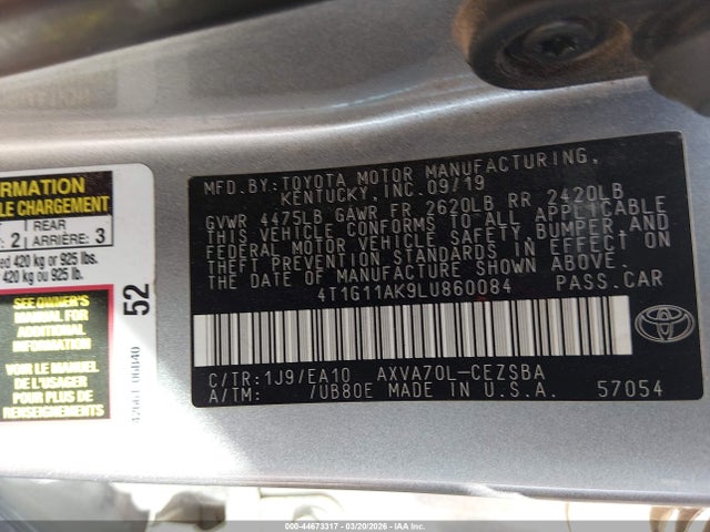 Toyota Camry Se