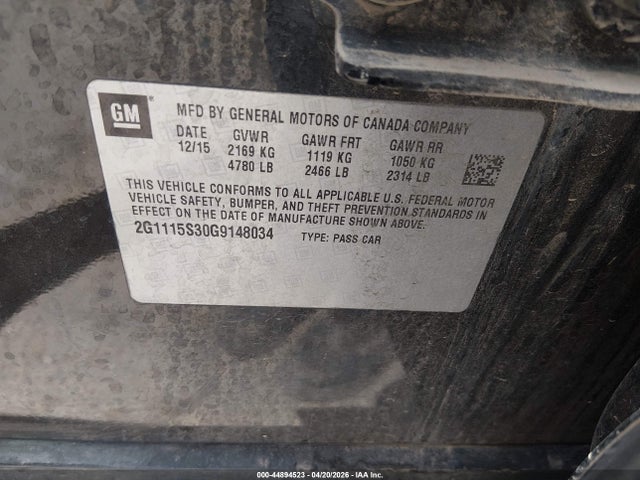 Chevrolet Impala 2lt