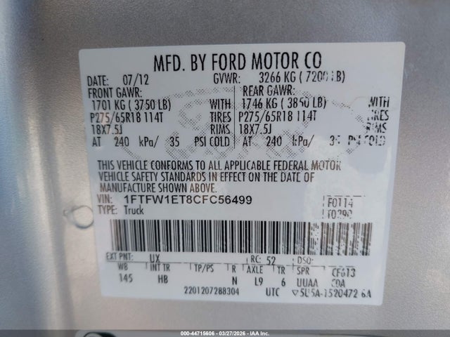 Ford F-150 Lariat