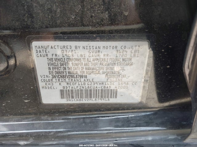 Nissan Versa Sv Xtronic Cvt