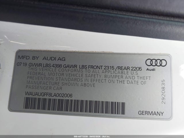Audi A3 Premium 40 Tfsi Front-wheel Drive S Tronic