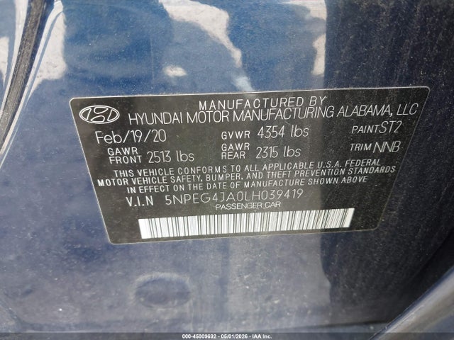 Hyundai SONATA Se