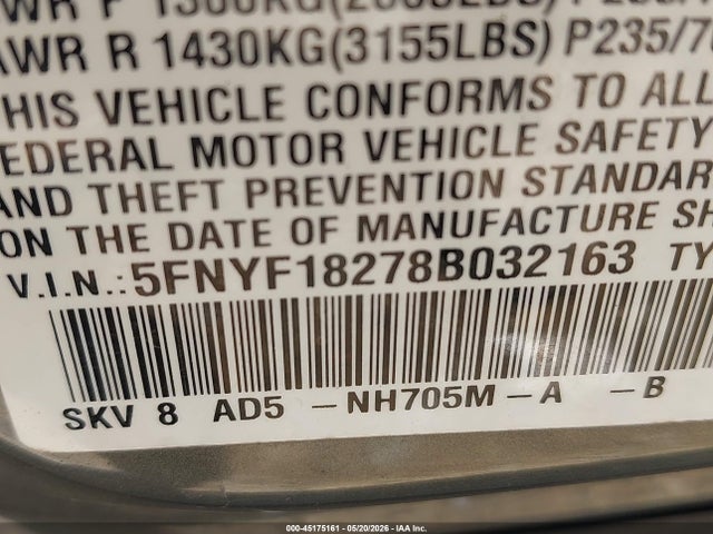 Honda Pilot Vp