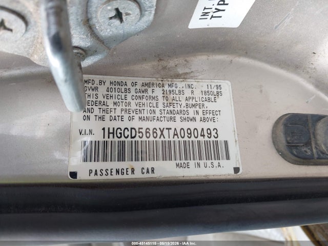 Honda Accord Ex
