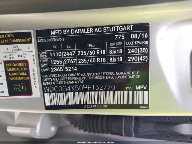 Mercedes-Benz GLC 4matic