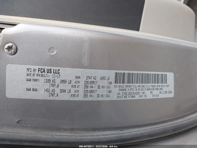 Chrysler Pacifica Touring L