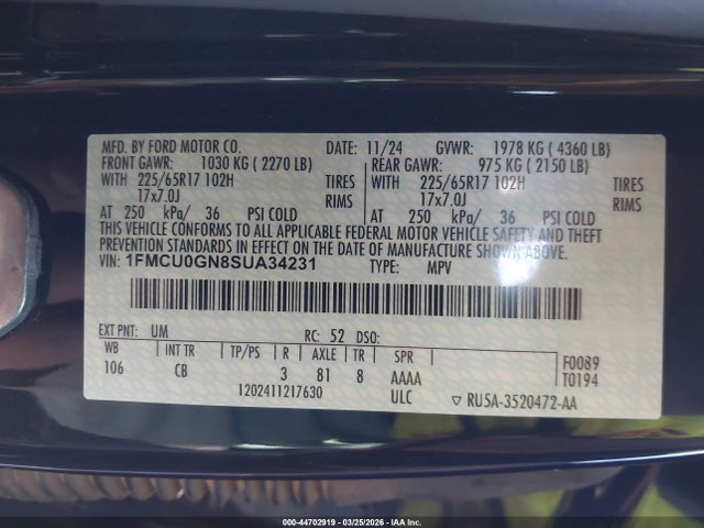 Ford Escape Active