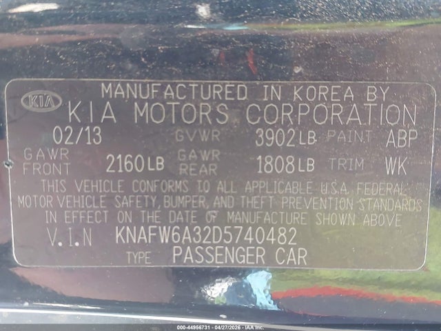 Kia Forte Sx