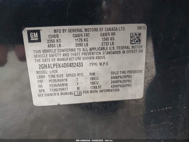 Chevrolet Equinox 2lt