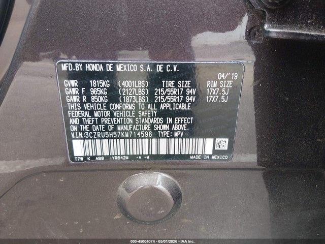 Honda HR-V Ex