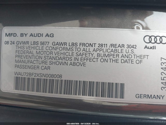 Audi A6 Premium Plus 55 Tfsi Quattro S Tronic