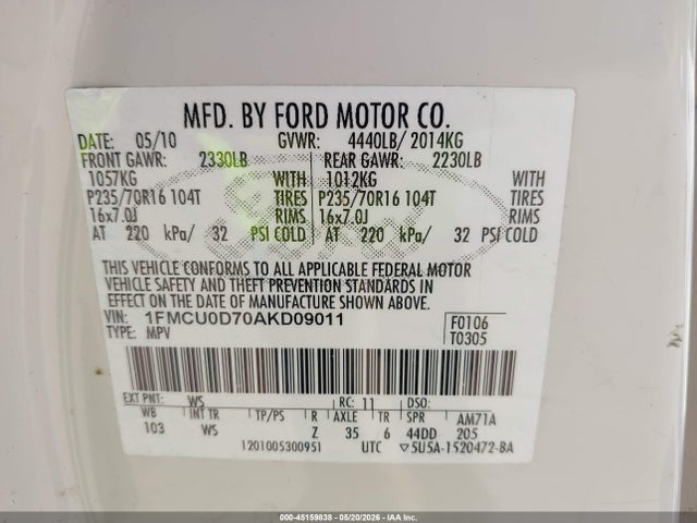 Ford Escape Xlt
