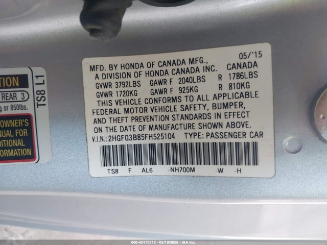 Honda Civic Ex