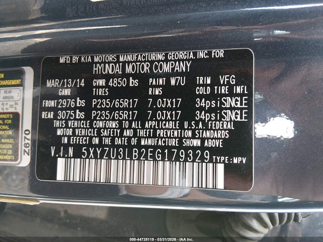 Hyundai SANTA FE 2.4l