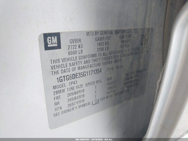GMC Canyon Slt