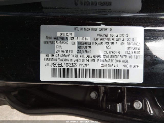 Mazda Cx 2.5 S Select